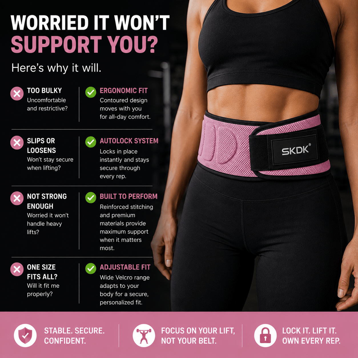 AutoLock Lifting Belt